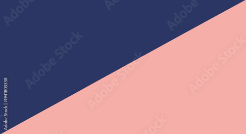 Diagonal color block with a striking dark figure silhouette