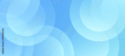 Minimalist banner background blue gradations circle shape pattern.modern.eps 10