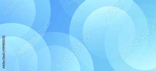 Minimalist banner background blue gradations circle shape pattern.modern.eps 10