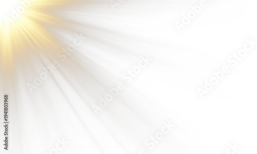 Radiant sunlight star glow flash shine png sparkling solar rays burst brilliant glitter beam glowing energy flare overlay isolated on transparent background festive art illustration.