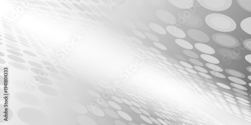 Abstract blurred background featuring light grey dots on a waving surface.