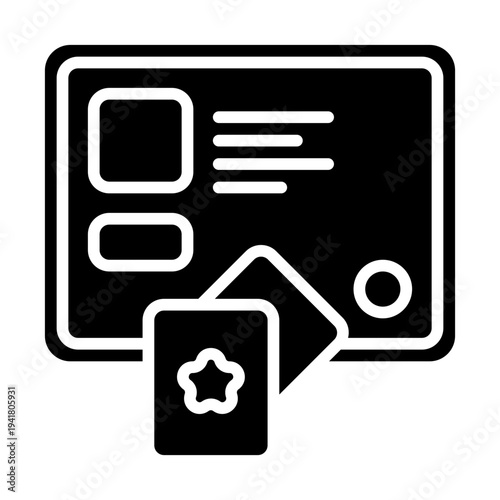 Board Game Solid Icon