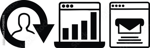 Mobile data visualization and user interaction flow