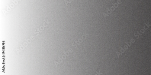 Grey gradient grain texture background gray black white monochrome smooth grainy backdrop design copy space