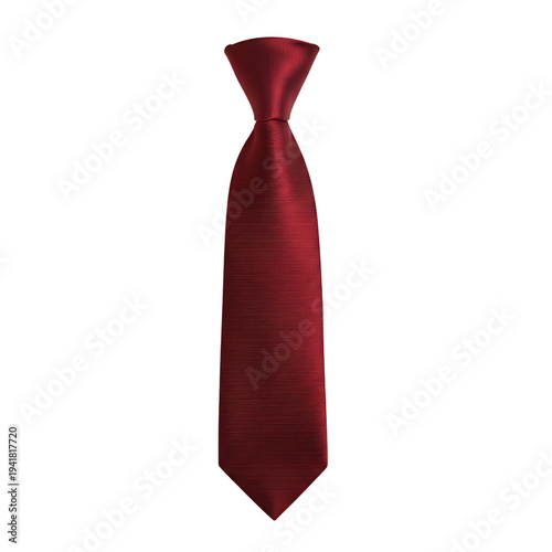 Red Silk Necktie