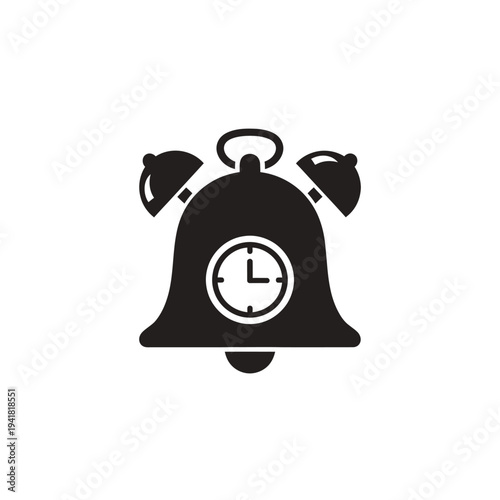 Alarm Clock Icon - Time and Wake-Up Symbol.
