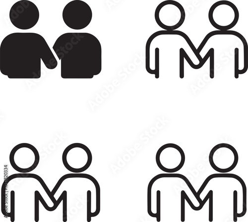 Isolated Best Friends Forever Icon Design Illustration, Best Friends Forever icon, Best Friends Forever vector illustration, friendship bond celebration concept, bestie love symbol graphic