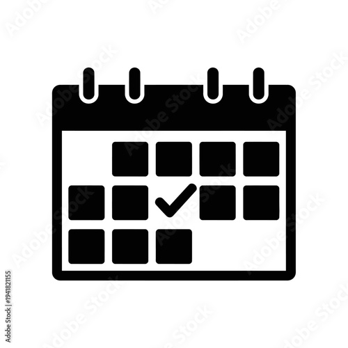 Calendar Icon for Scheduling and Planning.
