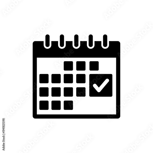 Calendar Icon for Scheduling and Time Management.
