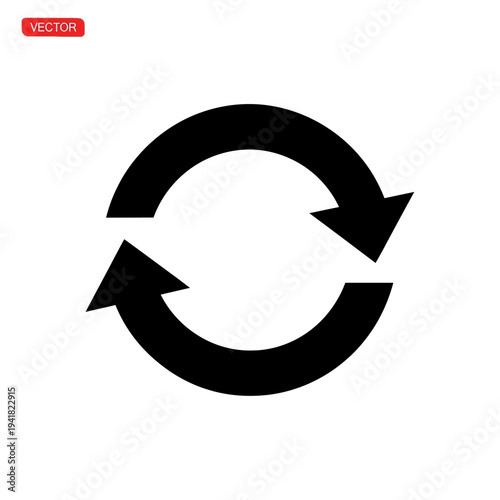 Circular Arrows Symbolizing Rotation and Renewal.