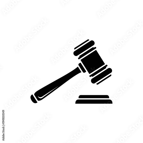 Gavel Symbolizing Justice and Legal Proceedings.