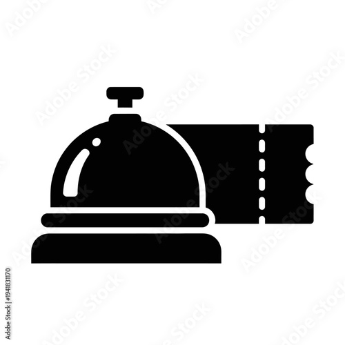 Hotel concierge service with ticket, bellhop assistance for events.