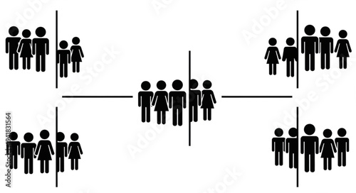 Social Distancing and Grouping of People During Pandemic.