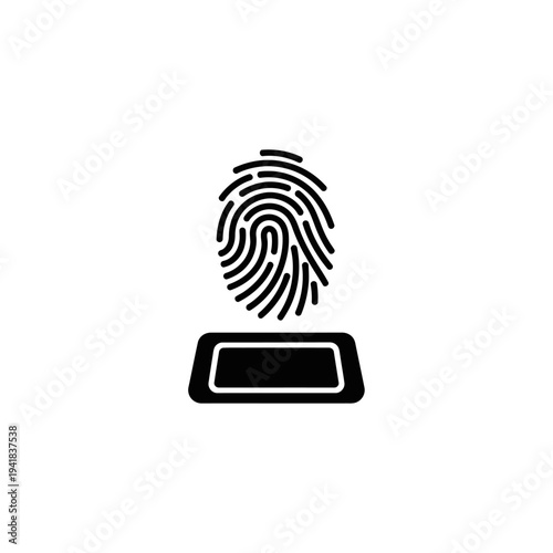 Fingerprint scanning technology for secure authentication.