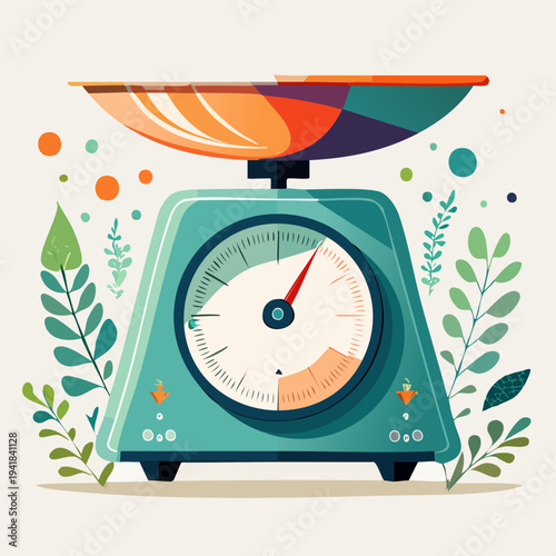 Vintage Kitchen Scale.