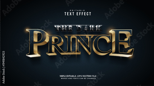 Dark Prince Text Effect