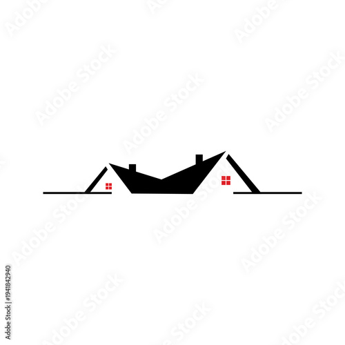 Clean Realty Icon for Property Business and Housing