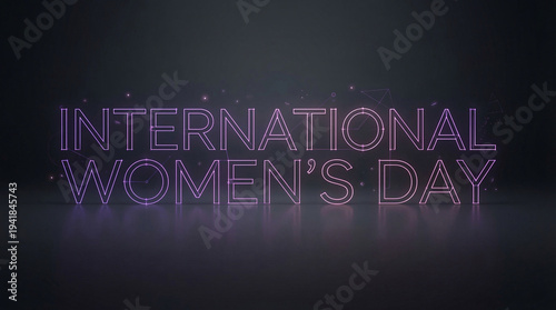 International Women's Day Neon Sign