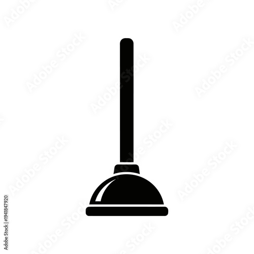 Plunger - Essential Plumbing Tool for Unclogging Drains.