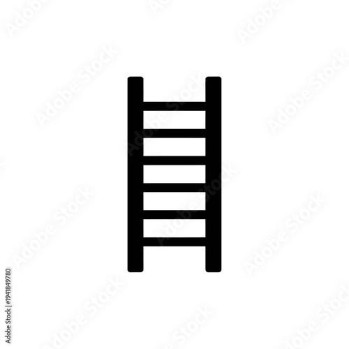 Simple Ladder Illustration for Climbing and Access.