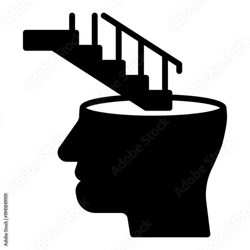 hope glyph icon vector illustration isolated on white background