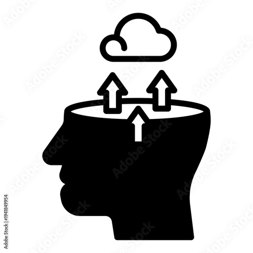 clarity glyph icon vector illustration isolated on white background