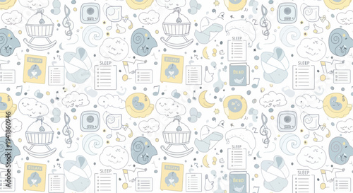 Assorted Baby Items and Nursery Decor.