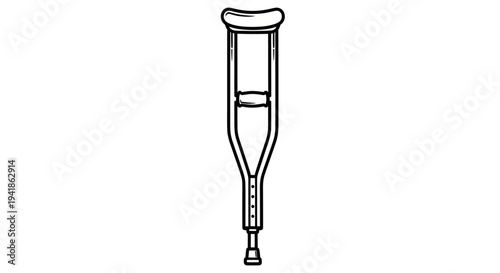 Laboratory Separating Funnel with Liquid Inside.