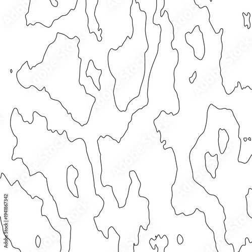 Seamless texture of an old map featuring a vector illustration outline of Europe with country borders like Italy and France on an abstract white atlas background