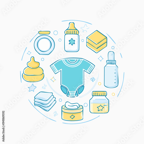 Baby Clothes and Accessories for Newborns.