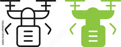 Unique and modern Drone Controller Icon