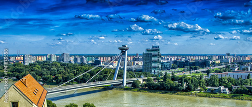 Photography Cityscape of Bratislava, Slovakia