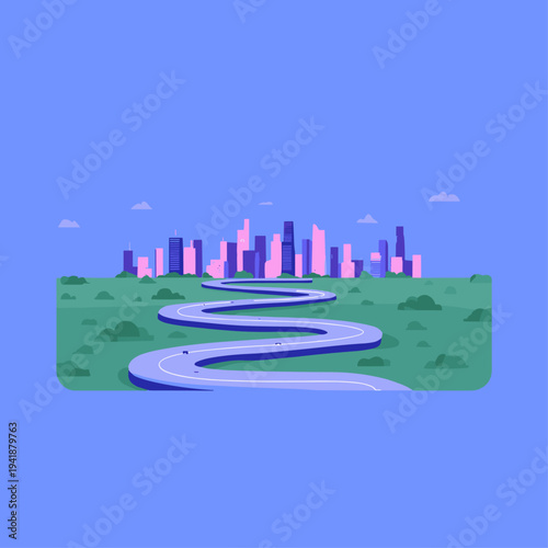 Intricate Circuit Trace Maze on a Green PCB Landscape