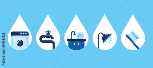 Eco-Friendly & Sustainable Energy Icons