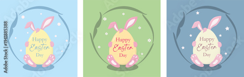 Easter greeting card.