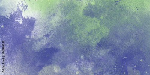 Hand drawn abstract background soft green gradients watercolor pastel design. Watercolor paper background. Abstract Painted Illustration. Brush stroked painting.