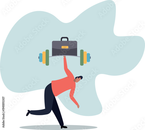 Teamwork to support for success, cooperate or collaboration to achieve strength, help or togetherness for business solution .human life and situation.