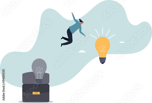 Business transformation, change management or transition to better innovative company, improvement and adaptation to new normal.human life and situation.