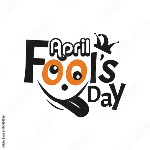 Funny cartoon android character vector illustration with cute happy design icon and playful style