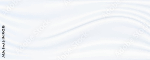 Closeup of white satin fabric as background,vector Eps10.