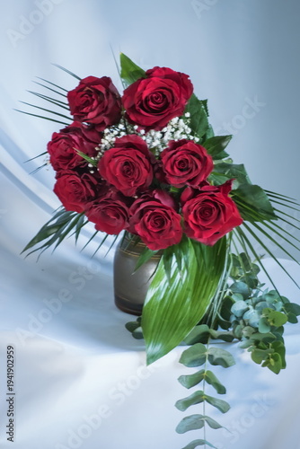 Wallpaper Mural The splendor and vibrant colors of roses	 Torontodigital.ca