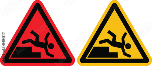 Warning signs for dangerous swimming areas and drowning hazards