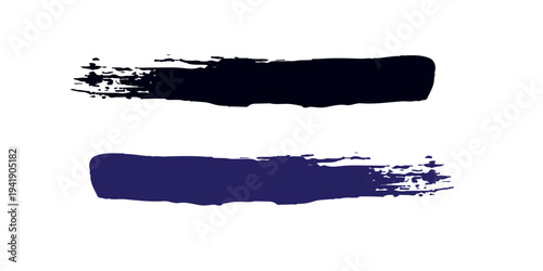 Grunge Texture Brush Stroke – High-Resolution Vector