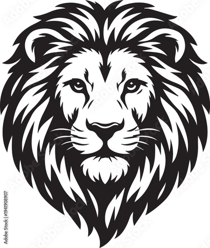 LION HEAD SVG, Lion Head Svg, Lion Clipart, Lion Head Svg Cut File For Cricut, Lion Face svg