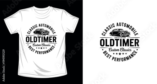 Car graphic vector art t-shirt design print template