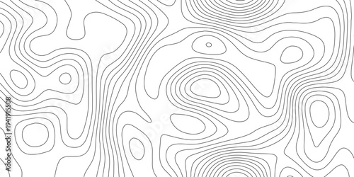 Topographic Map Patterns Vintage Outdoors Style Topography Line Map and World Map Template; Minimalist Elevation Contours Stock Vector for Adventure Branding and Hiking Gear Design