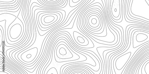 Topographic Map Patterns Vintage Outdoors Style Topography Line Map and World Map Template; Minimalist Elevation Contours Stock Vector for Adventure Branding and Hiking Gear Design