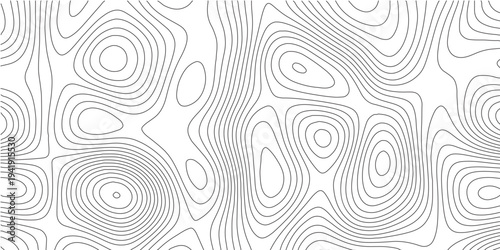 Topographic Map Patterns Vintage Outdoors Style Topography Line Map and World Map Template; Minimalist Elevation Contours Stock Vector for Adventure Branding and Hiking Gear Design