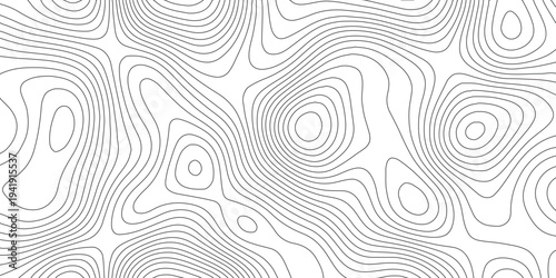 Topographic Map Patterns Vintage Outdoors Style Topography Line Map and World Map Template; Minimalist Elevation Contours Stock Vector for Adventure Branding and Hiking Gear Design