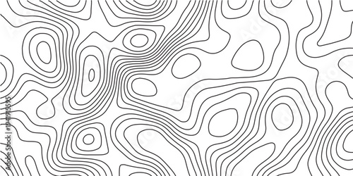 Topographic Map Patterns Vintage Outdoors Style Topography Line Map and World Map Template; Minimalist Elevation Contours Stock Vector for Adventure Branding and Hiking Gear Design